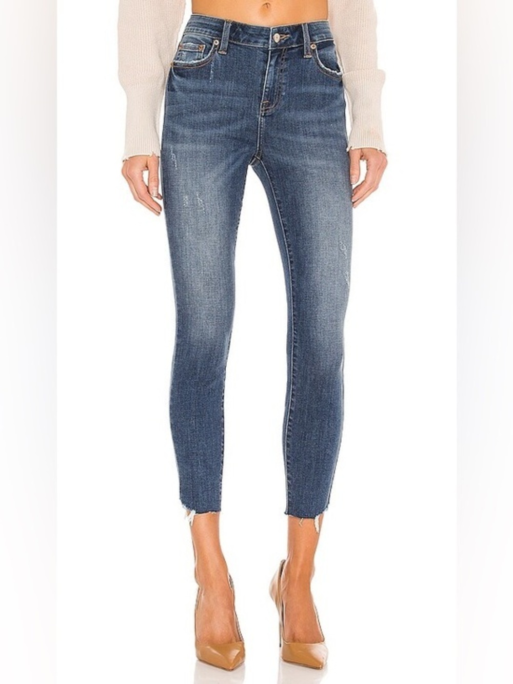 PISTOLA Audrey Crop Mid Rise Skinny size 27